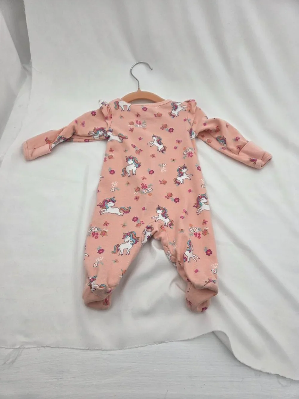 Baby Girl Sleep & Play Bundle - 4-Piece Lot with 90s Vintage Nightie! - Picture 7 of 16